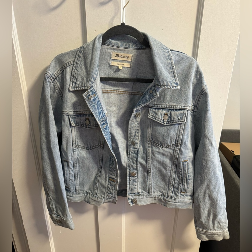 Madewell boxy denim jacket